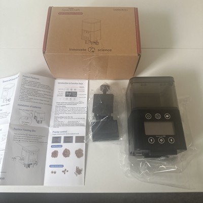 Spacecraft 320 A/B/C Automatic Fish Feeder for Aquarium with Timer, LCD Display