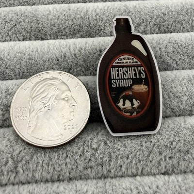 Hershey's Chocolate Syrup Promo Pin Pinback #62739