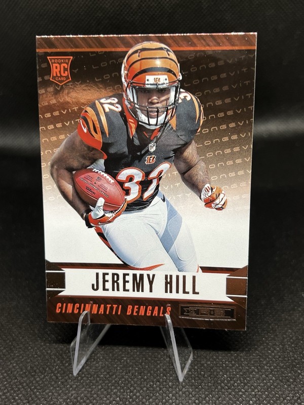 2014 Panini Rookies & Stars - Jeremy Hill #150 (RC) CINCINNATI BENGALS