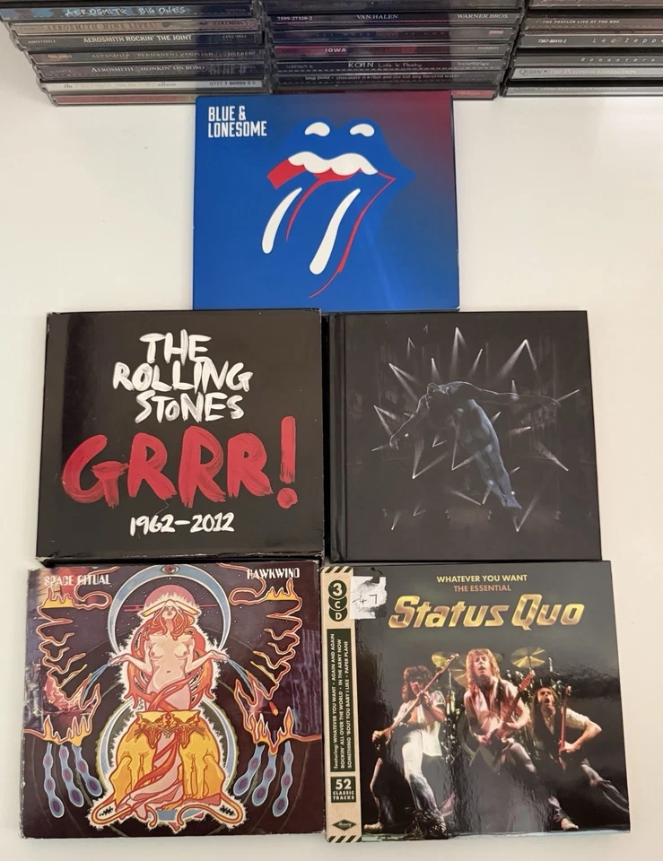 95 x Metal CD Joblot Rock, Classic Rock - Stones, Led Zeppelin, Pink Floyd Foto 3 de 4