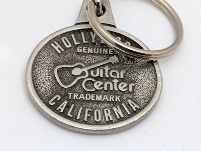 Guitar Center Hollywood California Keychain