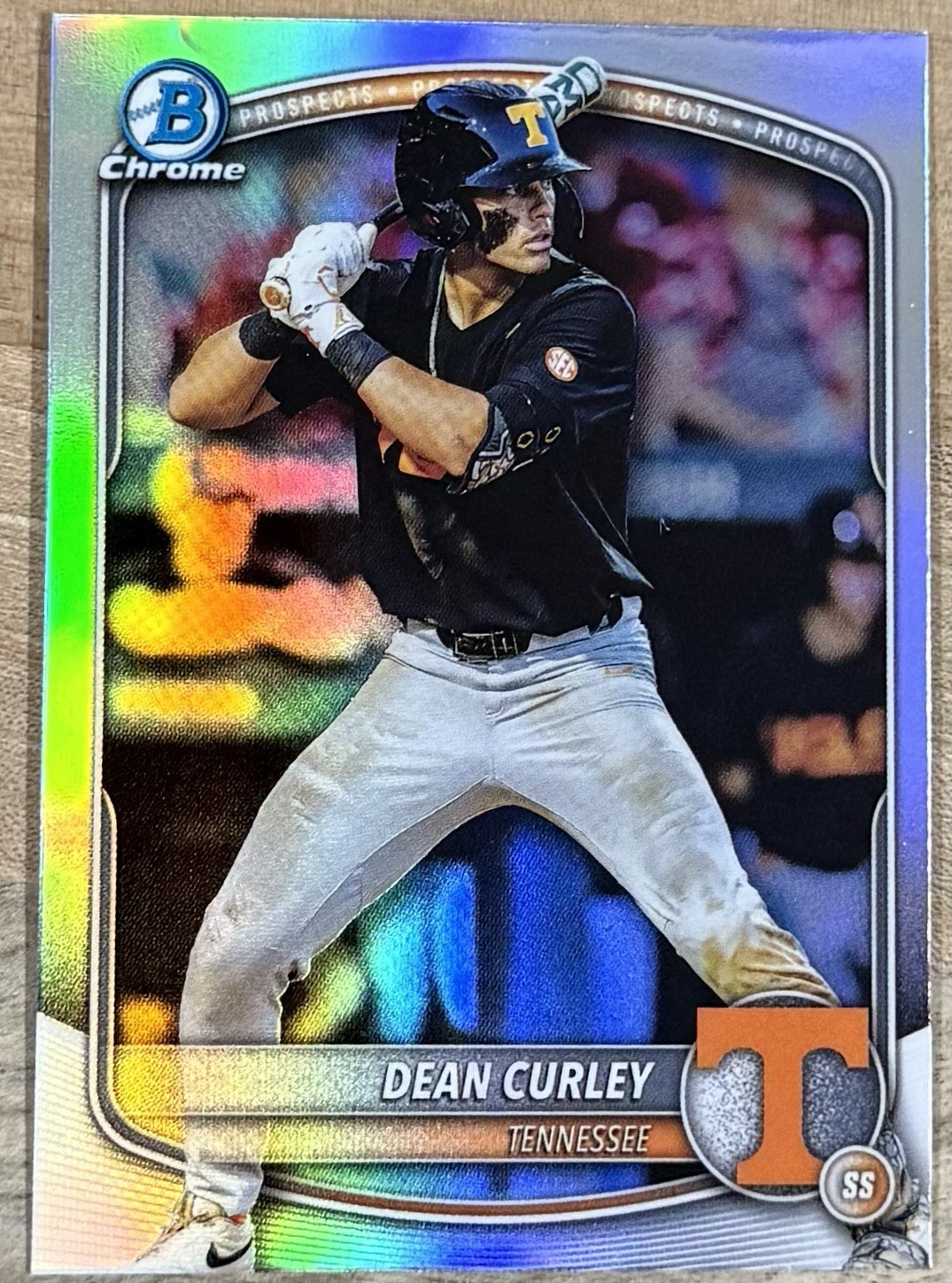 2025 Bowman Draft Chrome Dean Curley College Image Variation Refractor #BDC-129 