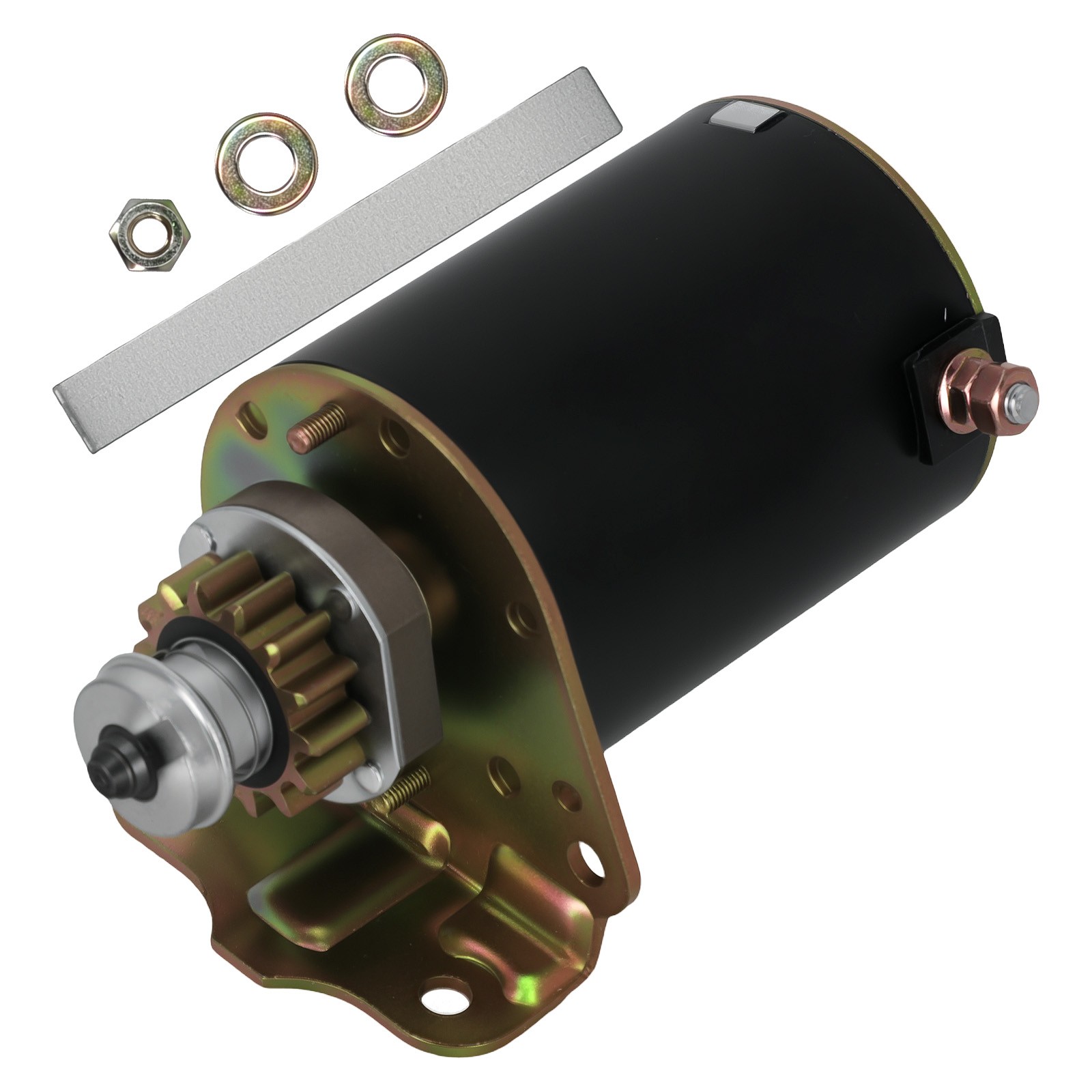 Lawn Mower Starter Motor For BRIGGS AND STRATTON 14Teeth 593934, 693551 14-18HP