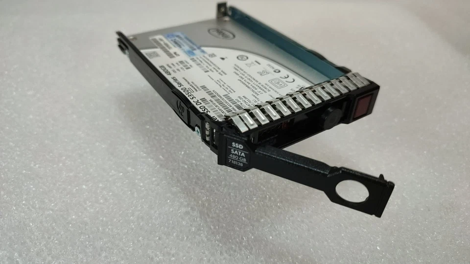 HPE 480GB SATA 6G SFF SC 2.5" SSD 717971-B21 718138-001 SUB HPE RI SAMSUNG PM883 - Image 2 of 4