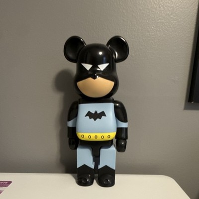 Medicom Toy Be@rbrick Batman Art Toy Figure Black Blue Yellow DC Comics 400%