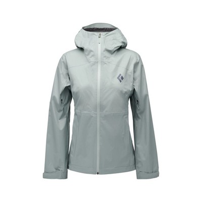 Black Diamond - Women's Fineline Stretch Rain Shell agave S Regenjacke Damen
