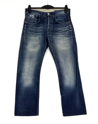 G-Star Raw Jeans Regular Straight Herren W31 Blau Denim Comfort Hose GS 3301