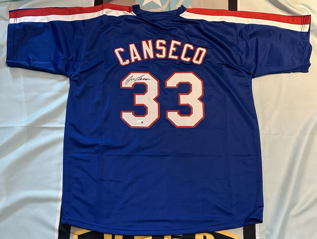 Jose Canseco Jersey Indiana Mlb Autographed Jerseys for sale | eBay
