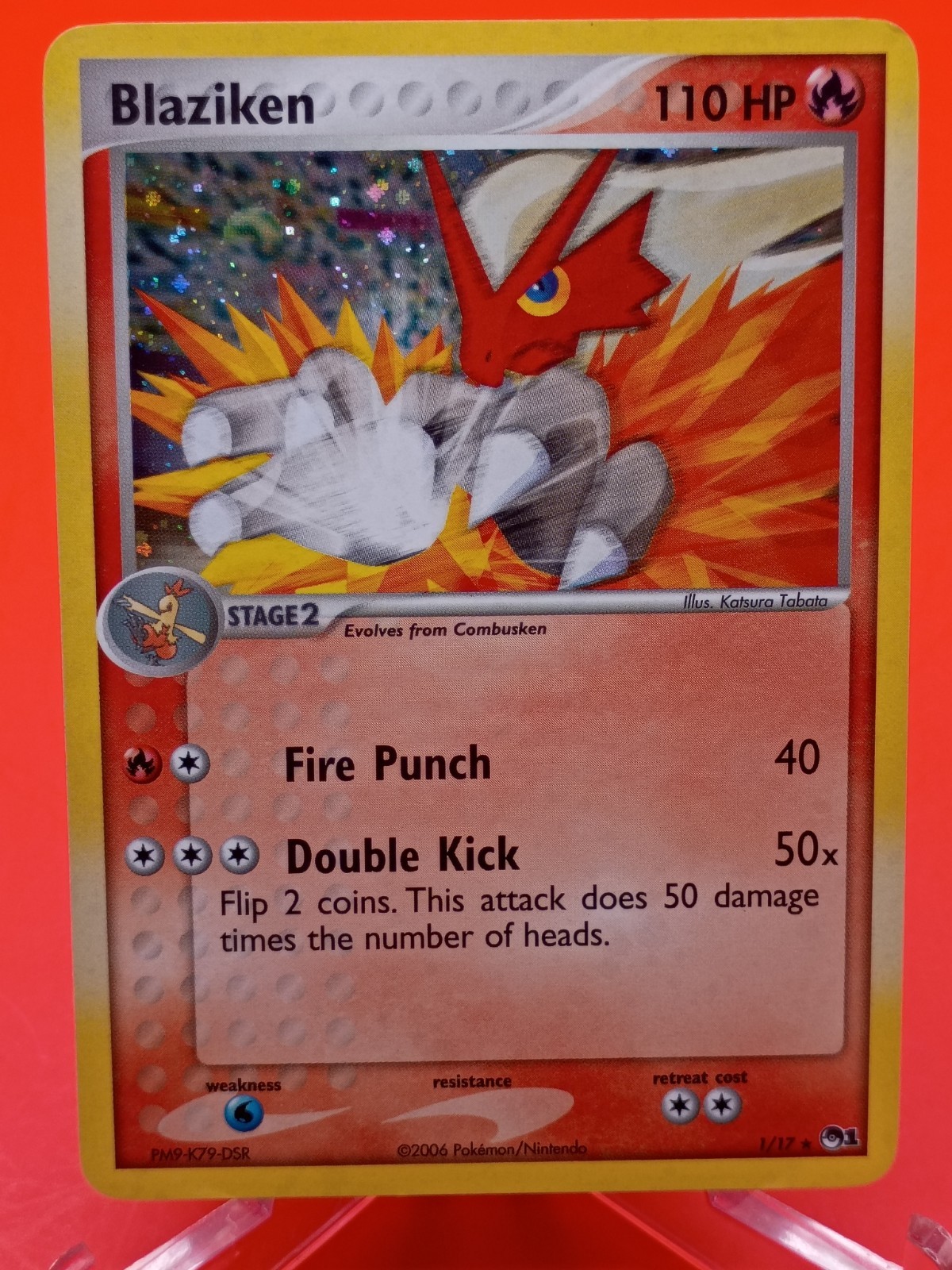 Blaziken Holo 1/17 POP Series 1 Near Mint Pokémon TCG
