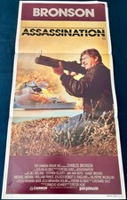 ASSASSINATION  original  poster -CHARLES BRONSON