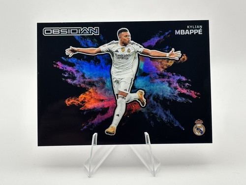 2026 Panini Obsidian Kylian Mbappe Black Color Blast Case Hit Real Madrid SSP