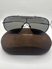 Tom Ford TYLER-02 TF1309 08A Sunglasses Palladium/Grey Flawless Authentic