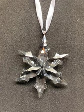 SWAROVSKI 2015 CHRISTMAS ORNAMENT -LARGE--MINT--NO BOX - NO DATE TAG