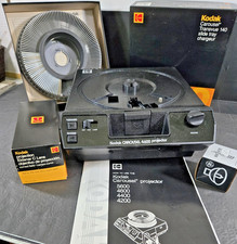 KODAK Carousel 4600 Slide Projector TESTED W Lens, Tray, Manual Box 2131571