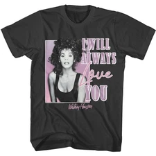 Whitney Houston I Will Always Love You T-Shirt