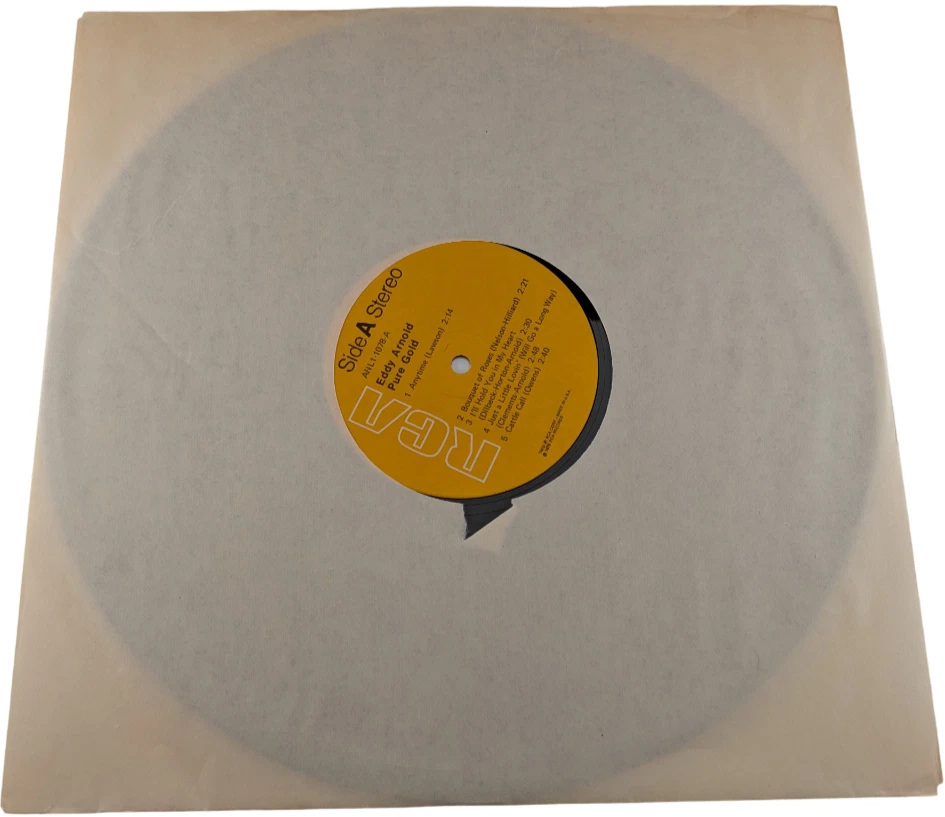 Eddy Arnold Pure Gold (LP) RCA ANL1 1078 Country 1975 Stereo VG vinyl VG jacket - Image 3 of 4