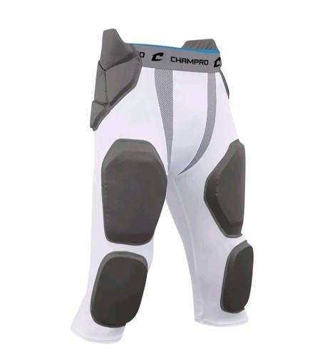 Ceinture neuve Champro adulte homme haut 7 coussinets blanche avec gris taille Medium  - Photo 2/6