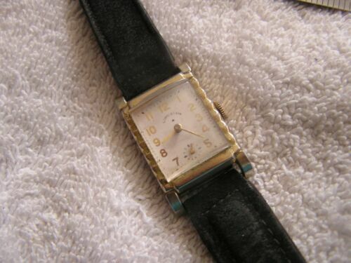 Vintage Lord Elgin 30 Jewels Self-Winding Wristwatch 10 KT Vintage Lord Elgin 30 Jewels Self-Winding Wristwatch 10 KT
