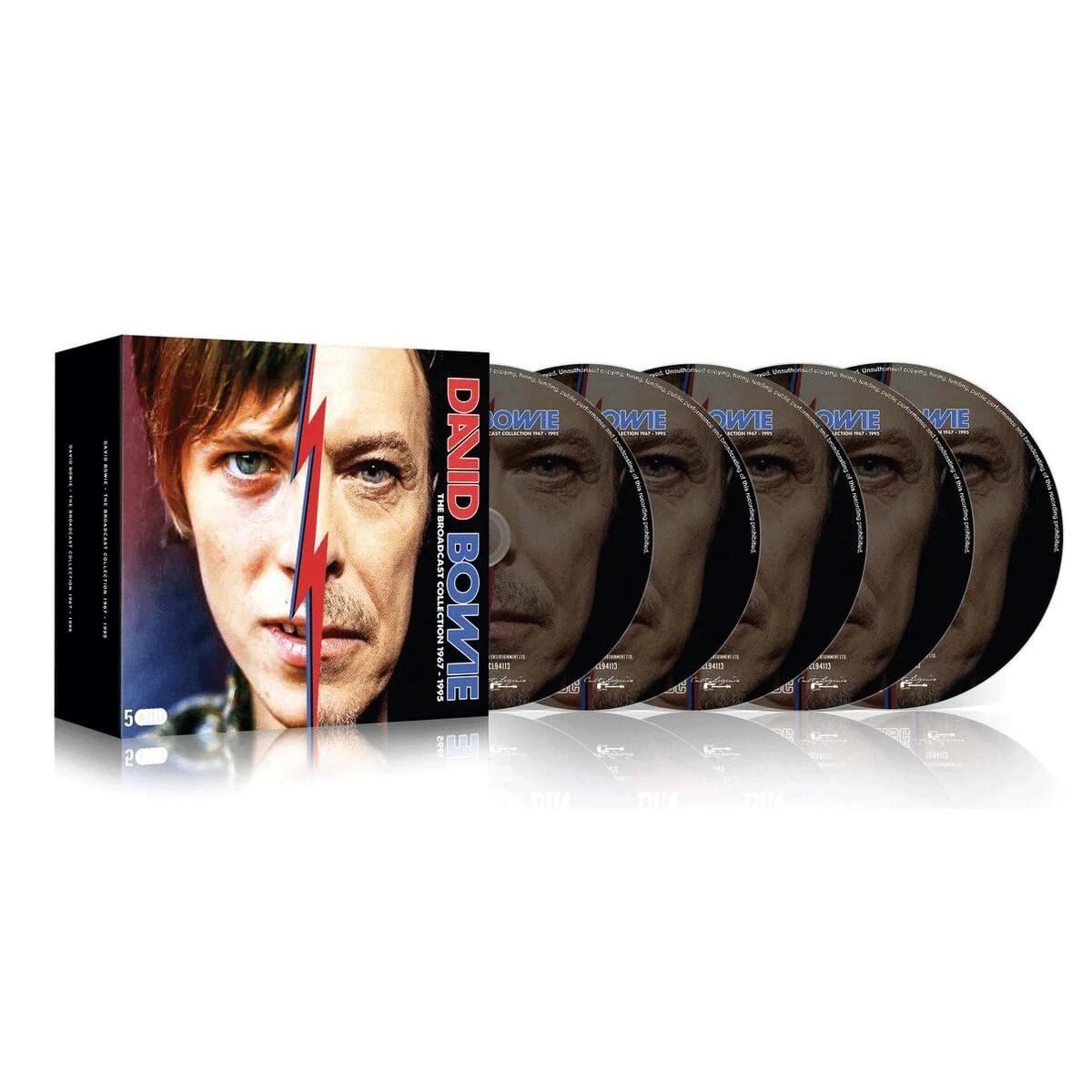 David Bowie – The Broadcast Collection 1967-1995 5 CD Set