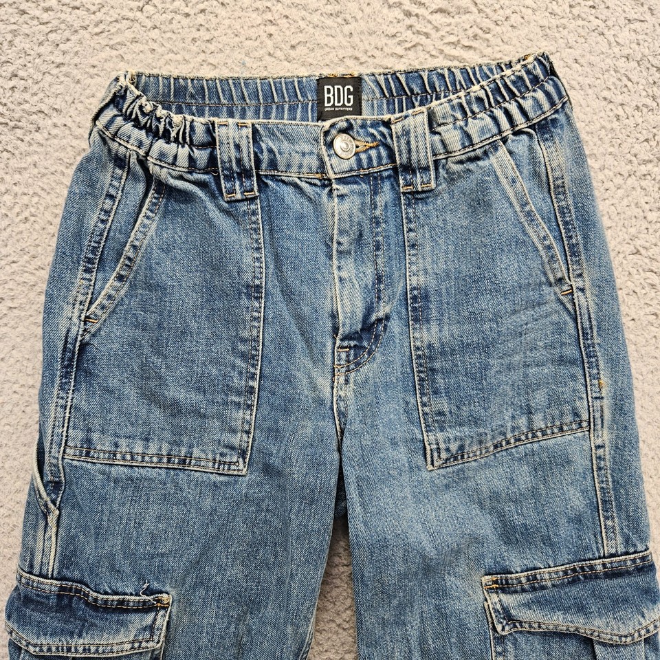 BDG Urban Outfitters Skate Jean Womens Size 26 Blue Denim Straight Leg