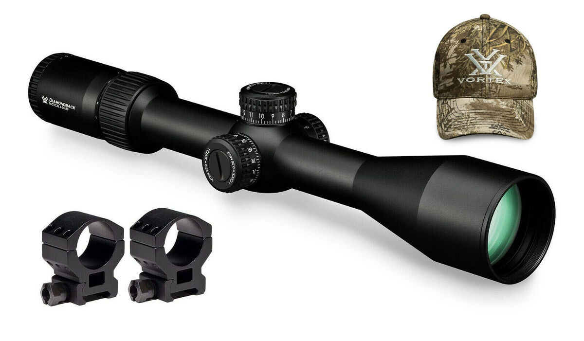 Vortex 4-16x44 mm Diamondback Tactical FFP MOA Riflescope w Vortex 4-16x44 mm Diamondback Tactical FFP MOA Riflescope w