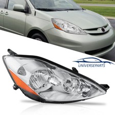 For 2006-10 Toyota Sienna Passenger Right Side Headlight Front Lamp Headlamp