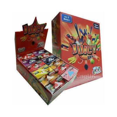 24 Juicy Jays Rolls Mix N Roll King Size Blättchen - gemischte Geschmacksrichtungen Box