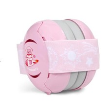 LYSIAN Pink Baby Ear Muffs Noise Cancelling with Elastic Headband NEW