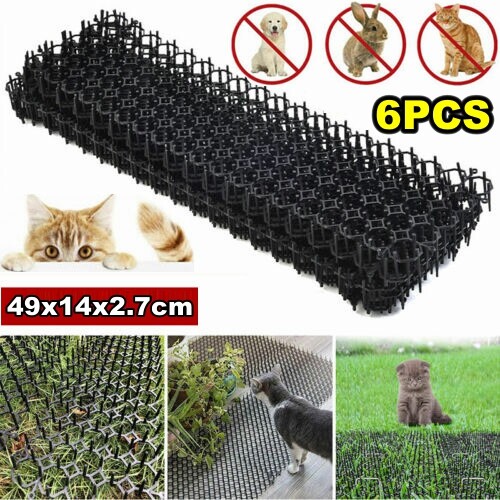 6 x Cat Scat Spike Garden Anti Cat Dog Pest Deterrent Mat Repellent Animal Scare eBay