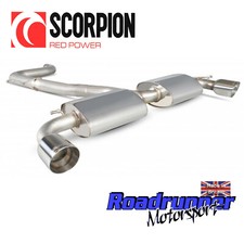 Scorpion Golf GTI MK6 Impianto di Scarico 3" Cat Back Non Risuonato LOUDER SVWS036