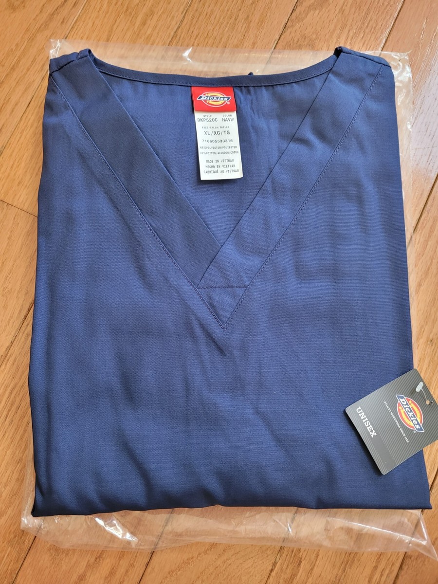 Dickies Scrubs Top And Pants Set Navy Blue XL | eBay