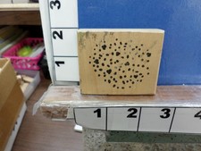valentine heart dots background rubber stamps 33v
