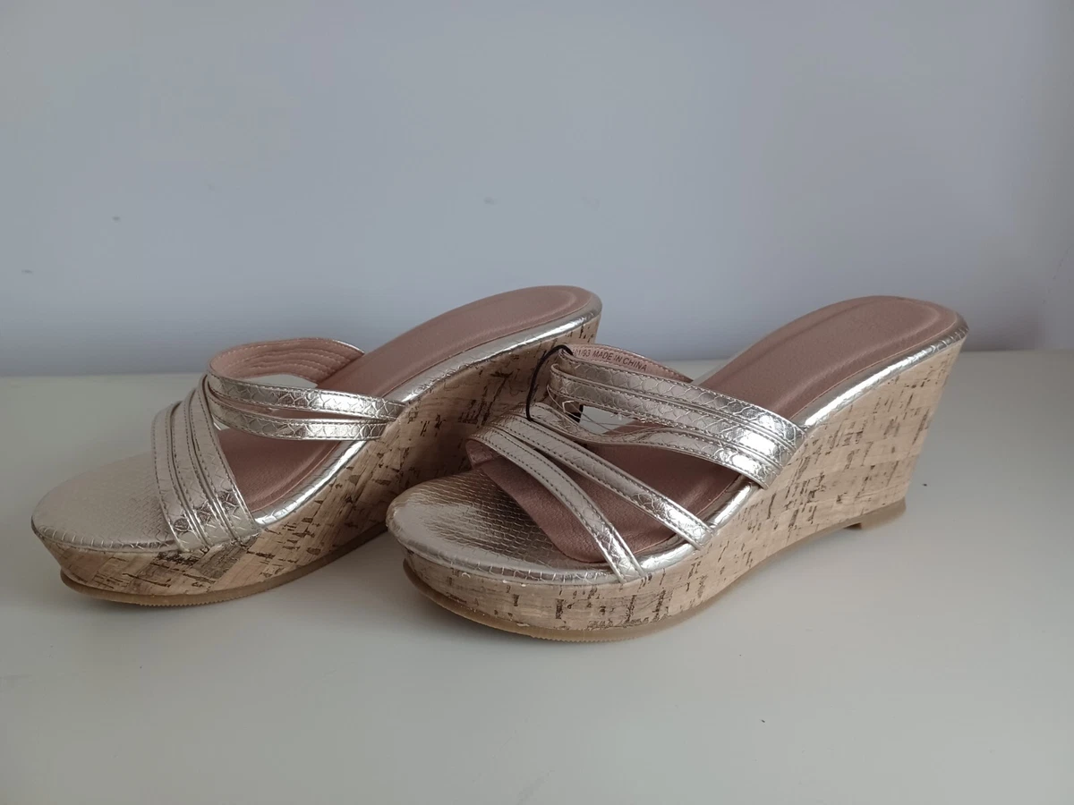 New look wide store fit wedge sandals