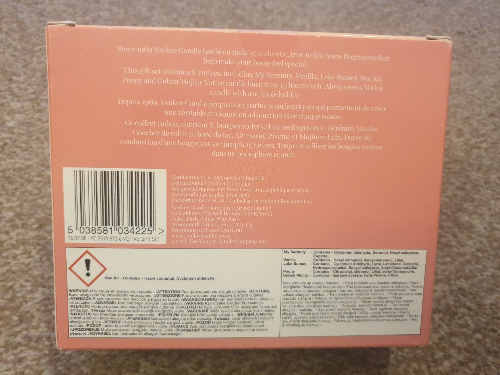 yankee candle gift set x 6 eBay