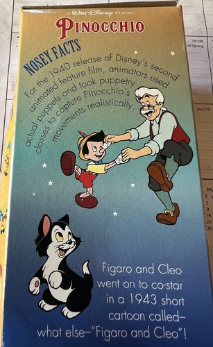 Walt Disney Classic Pinocchio Vintage Collector Series Burger King Cup 1994 - Picture 3 of 17
