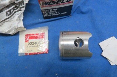 NOS Wiseco YZ125N 1985 PISTON KIT, # 521P2 521M05650 56.50mm No