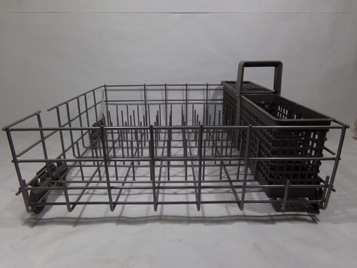KitchenAid KDFE104DSS3 Dishwasher Lower Rack Utensil Basket W10473836 W10315890 - Picture 5 of 24