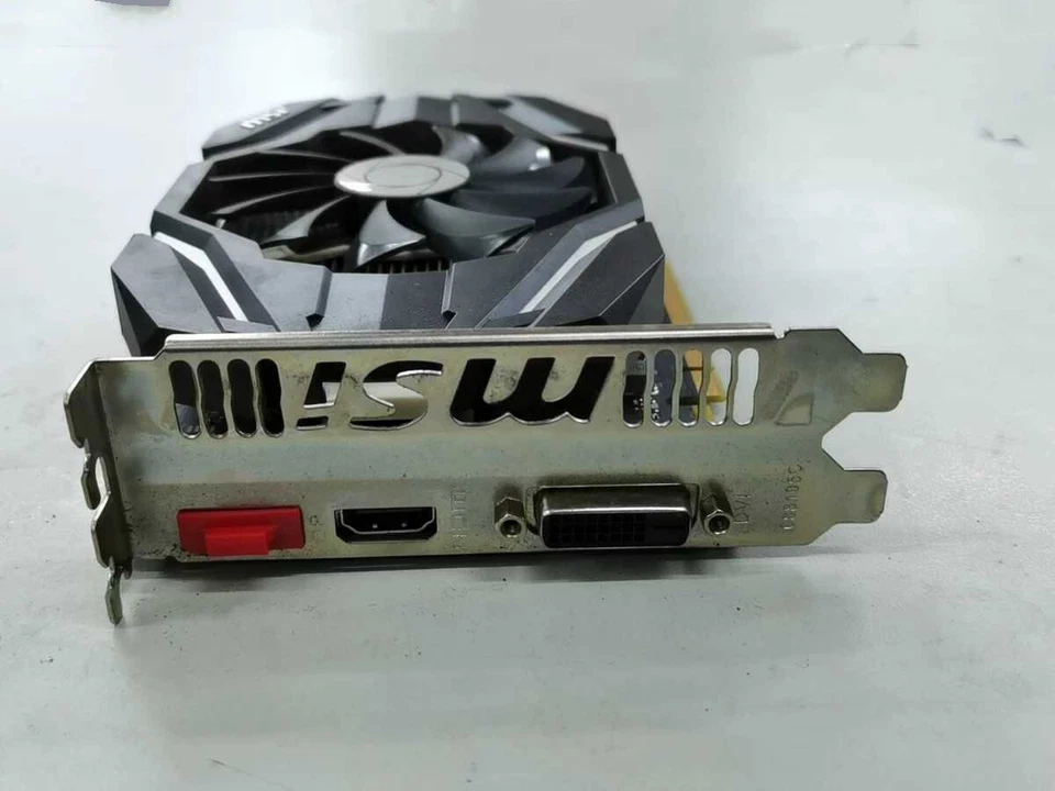 MSI NVIDIA GeForce GTX1050Ti 768SP 4GB GDDR5 Graphics Video Card DP DVI HDMI - Image 3 of 3