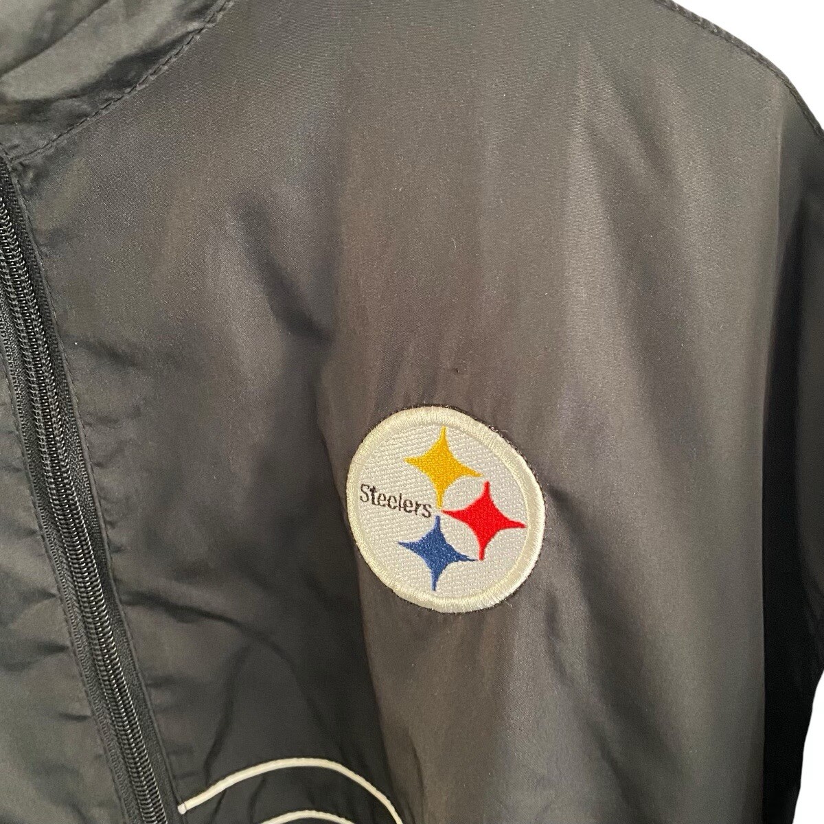 Pittsburgh Steelers NFL Team Apparel Reebok SI Wind Breaker 2XL Sports Football thumbnail 8