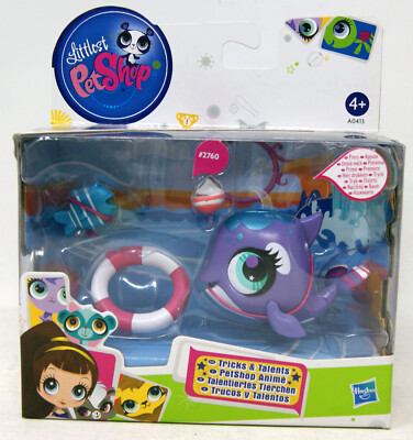 Littlest Pet Shop - Tricks & Talents Pets - #2760 Wal - mit Zubehör