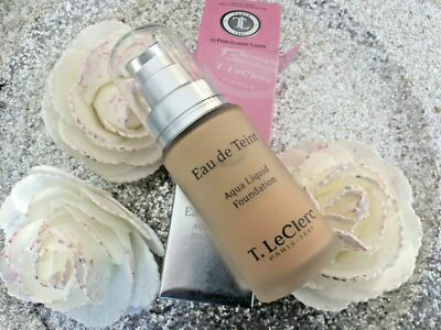T LECLERC EAU DE TEINT NATURAL FEUCHTIGKEITSSPENDEND 01 BEIGE PORZELLAN LIGHT NEU
