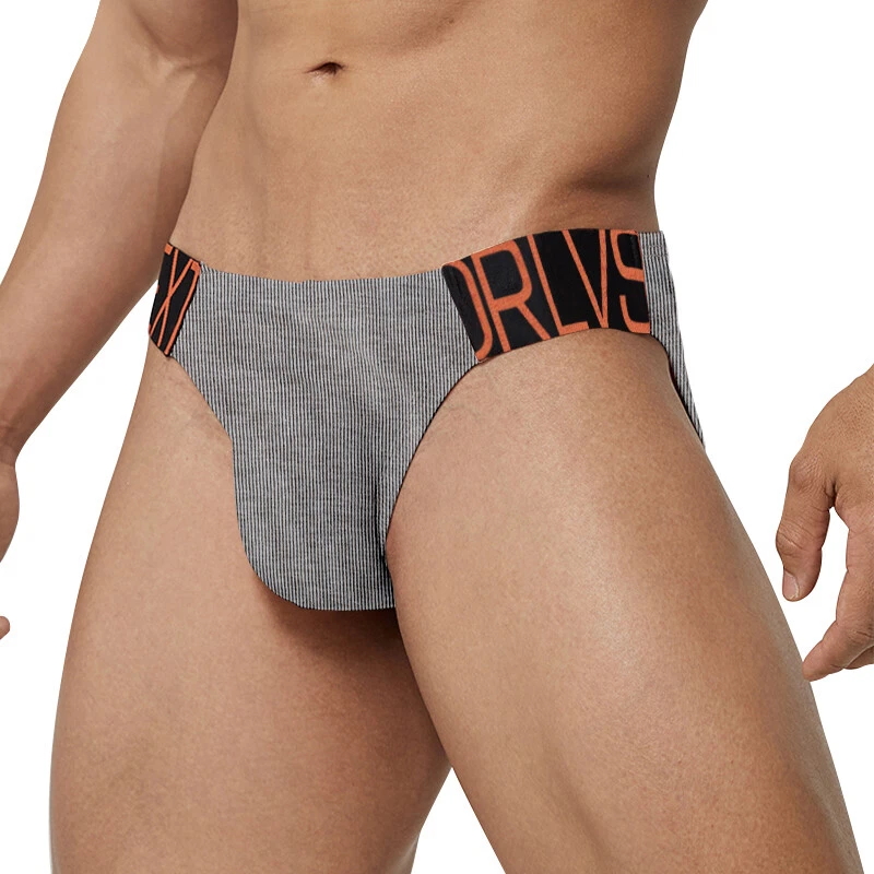 Men s Briefs Underpants 3D Pouch Underwear Breathable Cotton Male Panties
