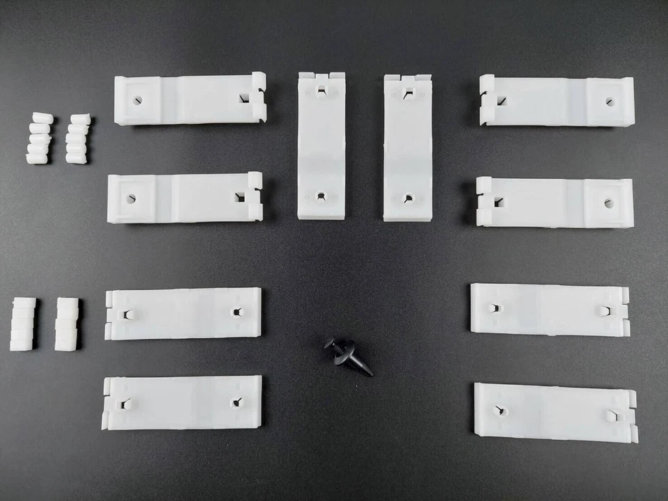 Clips de parachoques de retención de 10 piezas para Lincoln Town Car Navigator Continental Mark VI Foto 3 de 4