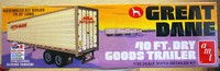 Great Dane 40' Dry Goods Trailer 1:25 Amt 1185 Wieder Neu 2022