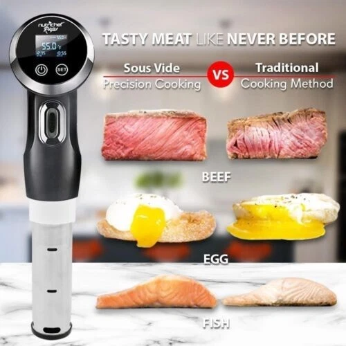 NutriChef Sous-Vide Immersion Circulator Precision Cooker PKPC235 1000 Watt - Image 3 of 4