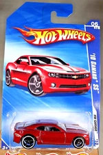 2010 Hot Wheels #74 HW Garage 6/10 ‘10 CAMARO SS Red Variation w/Black OH5 Spoke