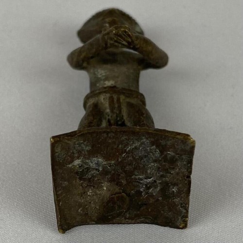 15 Antique African Ashanti Akan Bronze / Brass Gold Weights Tribal Figurines - Picture 7 of 24