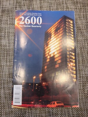 2600 The Hacker Quarterly Magazine - Winter 2002-2003