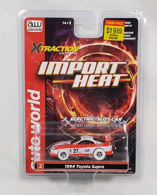 Auto World Import Heat 1994 Toyota Supra HO Electric Slot Car Chase 