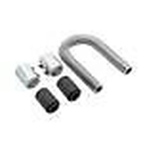 Stainless Steel Radiator Hose Kit 36 inch hose Universal Chrome Ends - Image 3 of 3